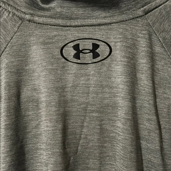 Men’s Tech 2.0 Under Armour Gray Quarter-Zip Pullover - Picture 3 of 4